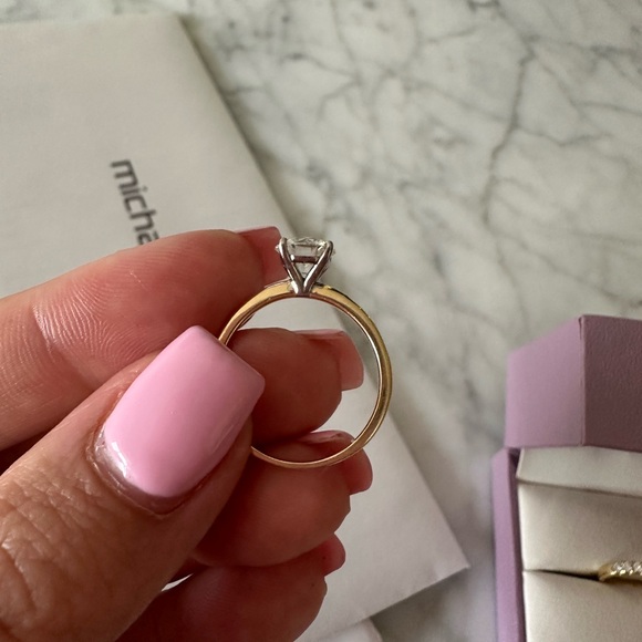 Michael Hill engagement ring set - Picture 3 of 7